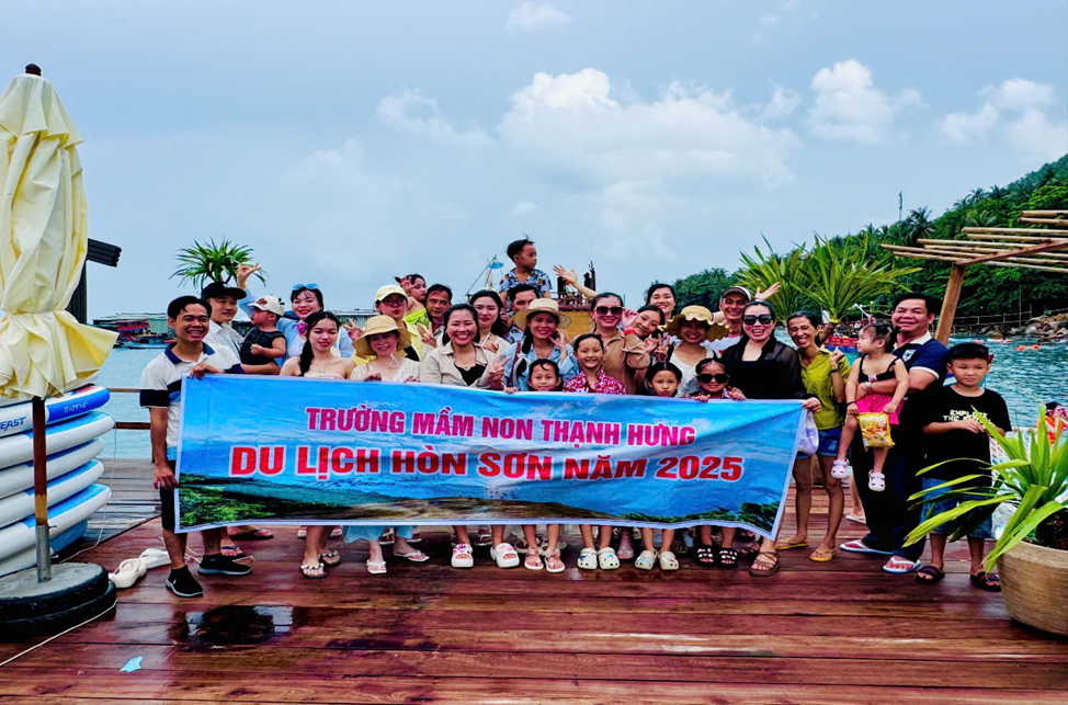 TRƯỜNG MẦM NON THẠNH HƯNG THAM QUAN DU LỊCH HÒN SƠN HÈ 2025