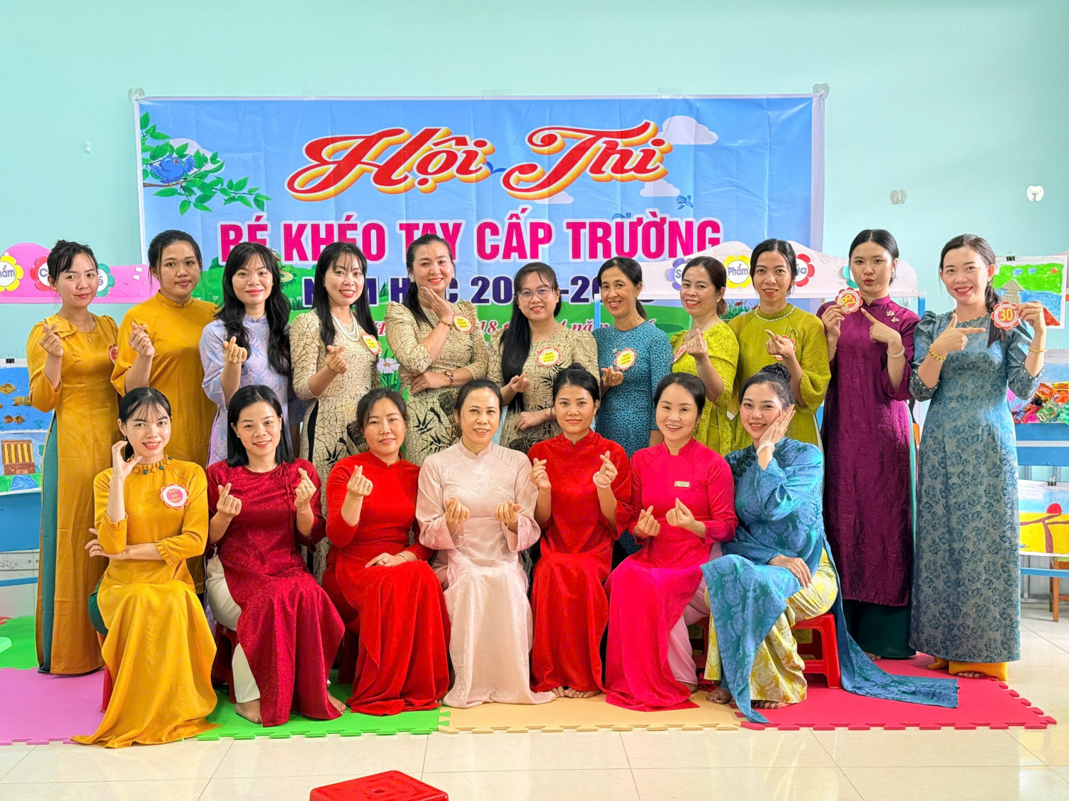 Bài viết về Hội thi “Bé khéo tay” cấp trường Mầm non Thạnh Hưng
