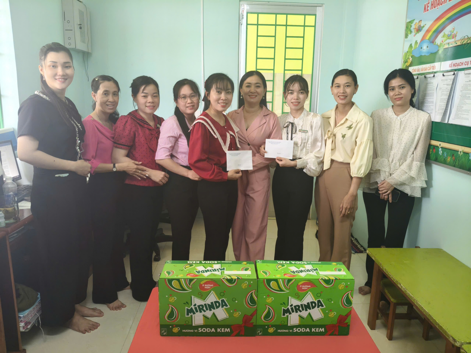 TRƯỜNG MẦM NON THẠNH HƯNG TỔ CHỨC THĂM VÀ CHÚC TẾT CÁN BỘ, GIÁO VIÊN NGƯỜI DÂN TỘC NHÂN DỊP TẾT CHOL CHNAM THMAY