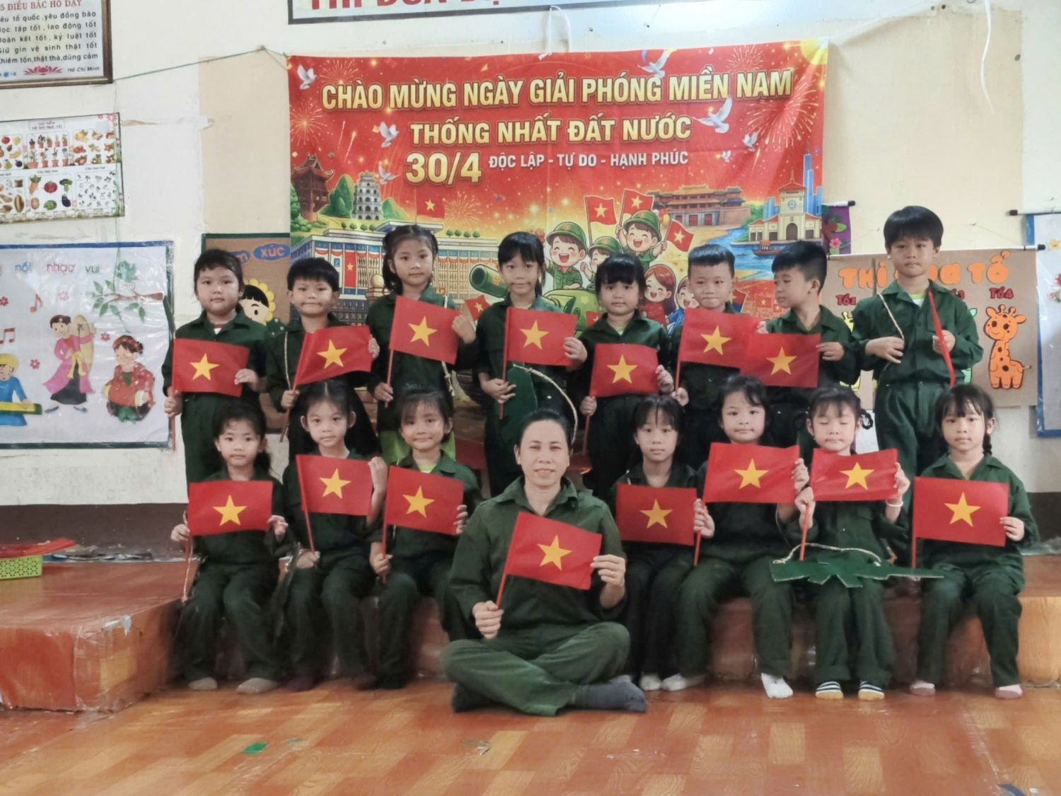 TRƯỜNG MẦM NON THẠNH HƯNG TỔ CHỨC HOẠT ĐỘNG TRẢI NGHIỆM